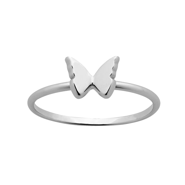 KAREN WALKER Sterling Silver Mini Butterfly Ring – Cameron Jewellery