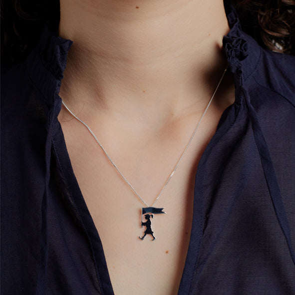 Karen walker anchor on sale necklace