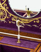 WOLF - Cinderella Walnut Musical Ballet Jewellery Box