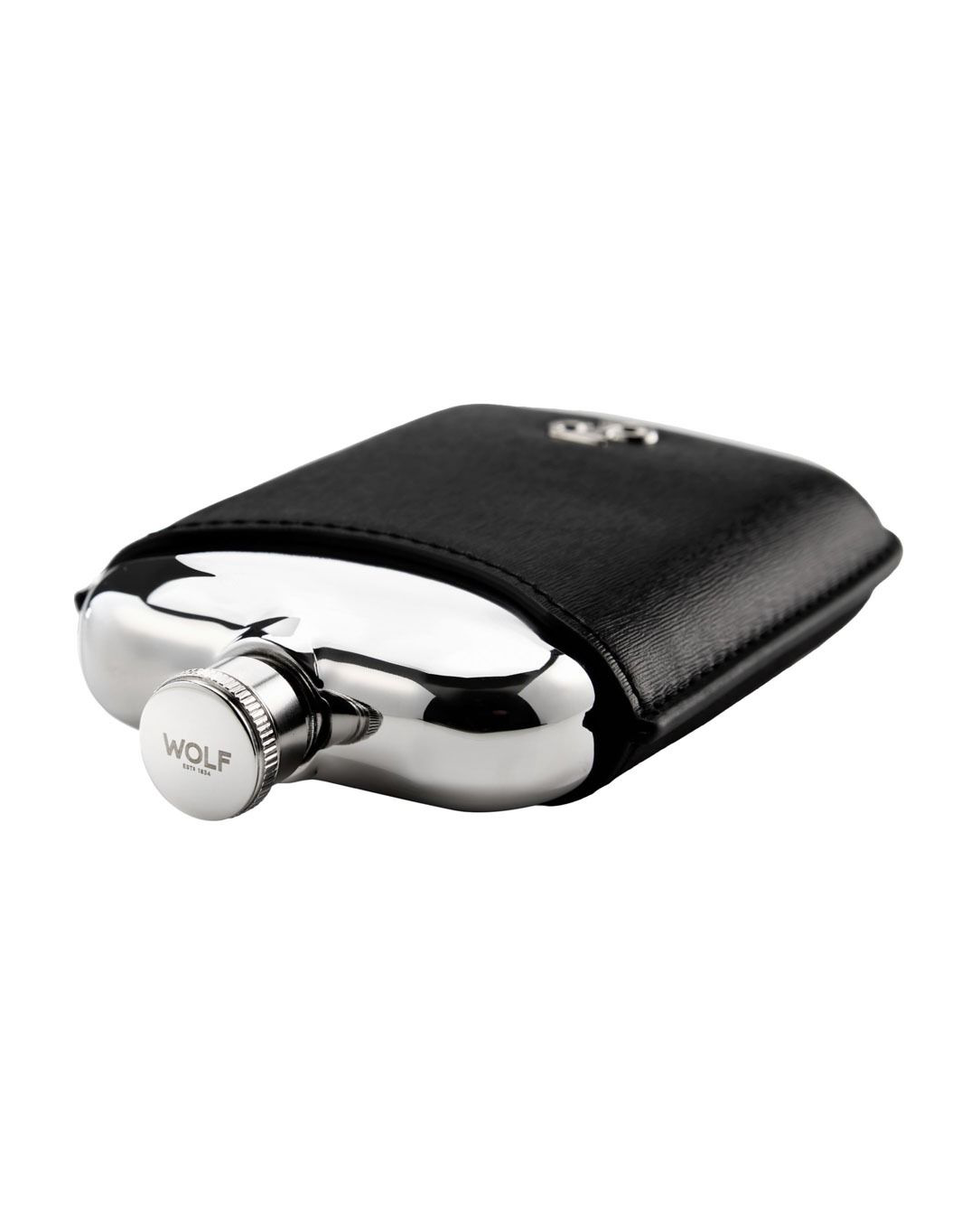 WOLF - Philipp Hip Flask with Cover