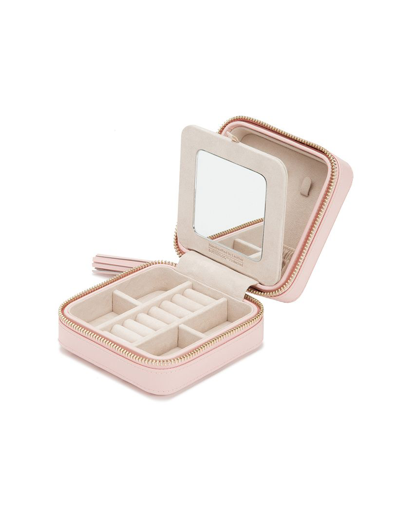WOLF - Caroline Rose Quartz Zip Travel Case