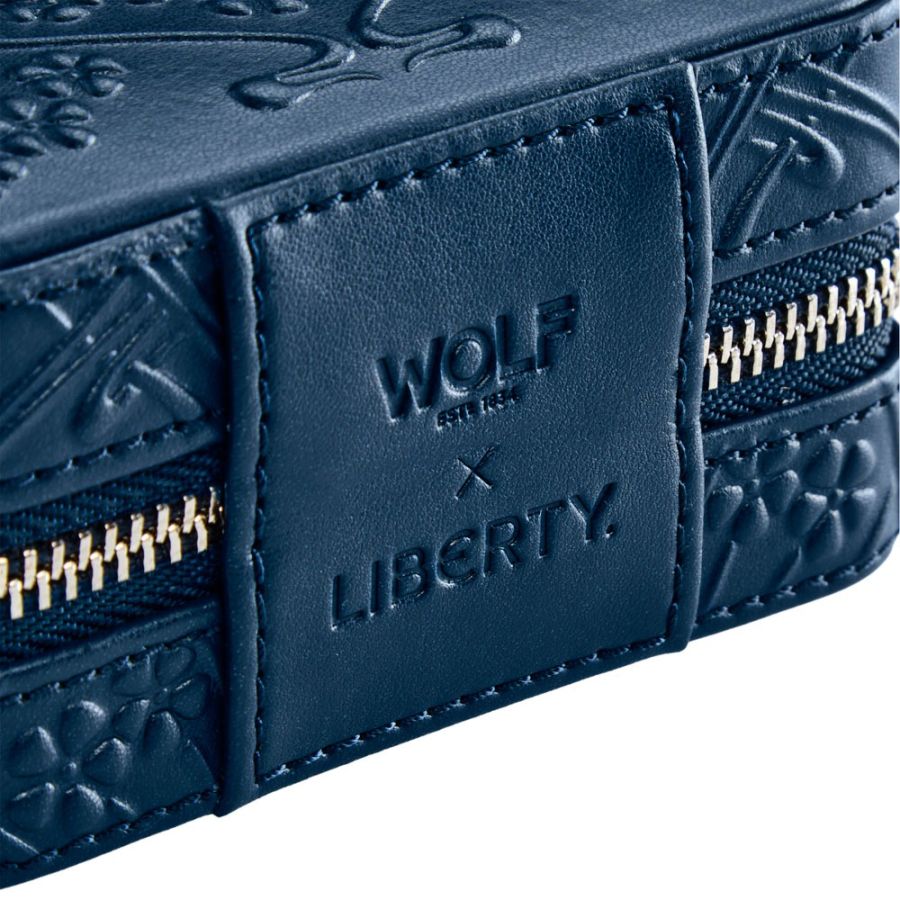 WOLF - Liberty Navy Small Travel Zip Case