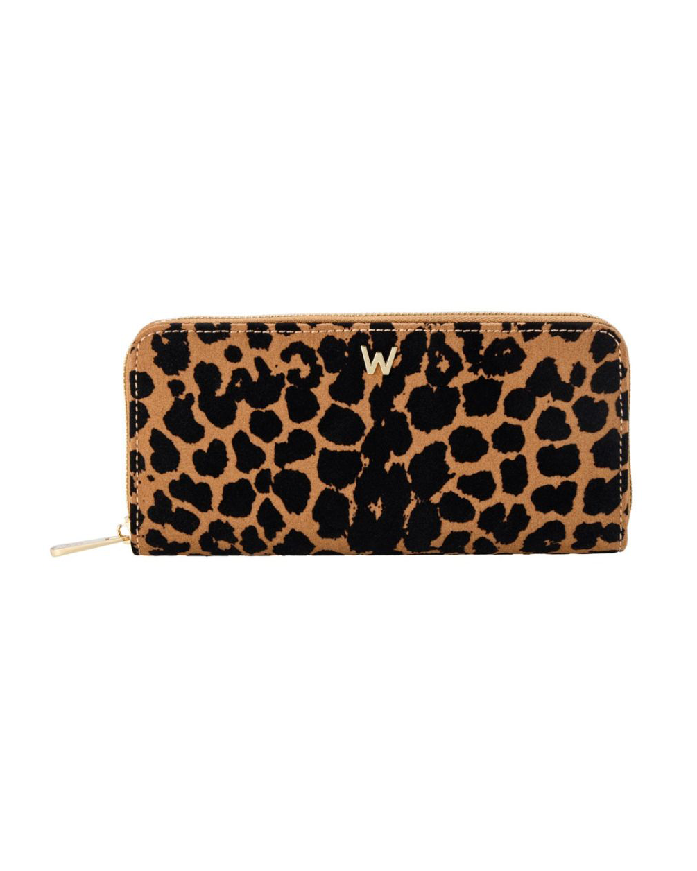 Savanna Long Zip Leopard Wallet