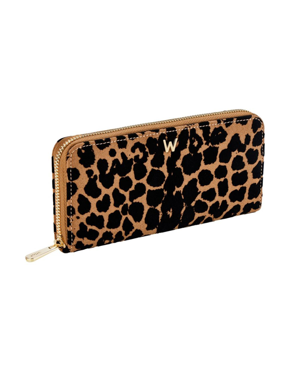 Savanna Long Zip Leopard Wallet