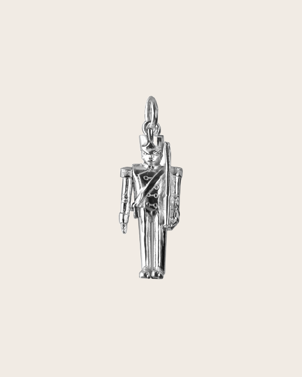 Sterling Silver Toy Soldier NutCracker Charm