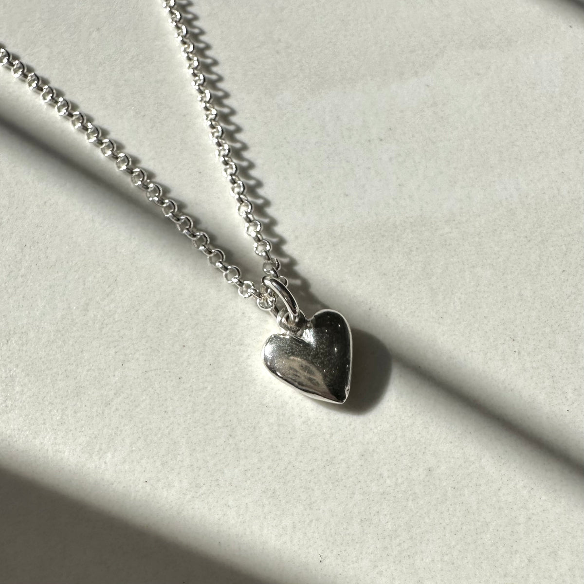 Sterling Silver Heart Charm