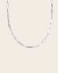 Sterling Silver Long Diamond Cut Cable Chain