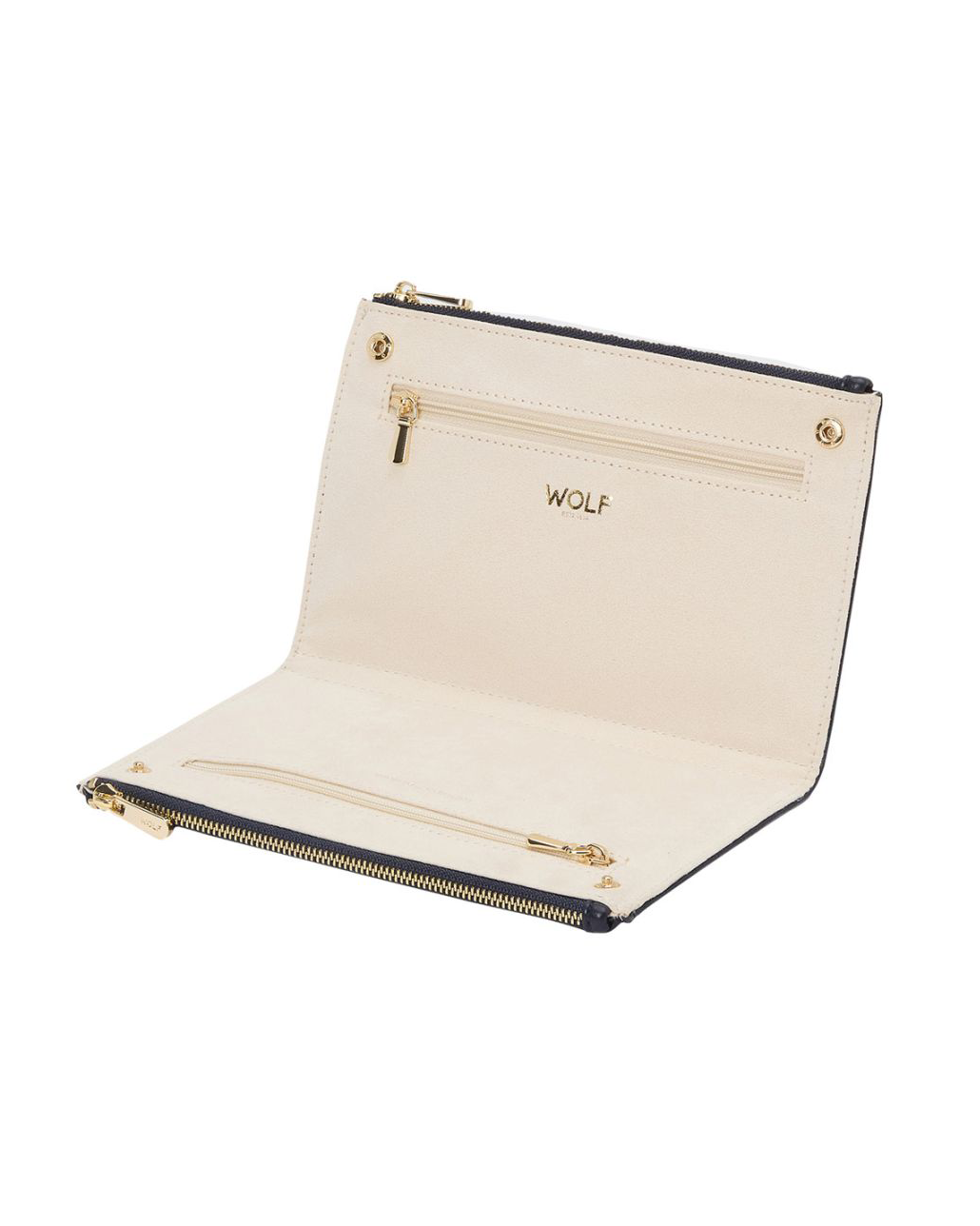 WOLF - Maria White Travel Pouch - Large