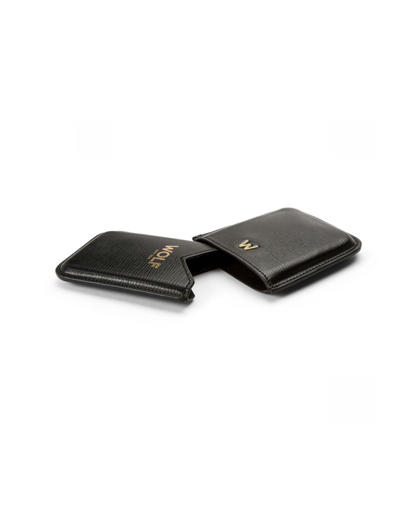 WOLF - Black 'W' Logo Molded Card Holder