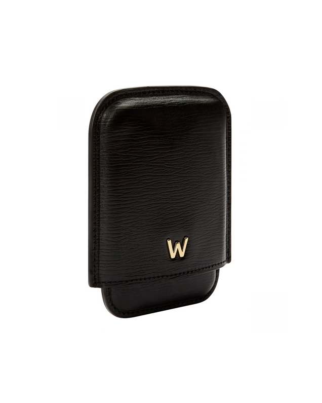 WOLF - Black 'W' Logo Molded Card Holder