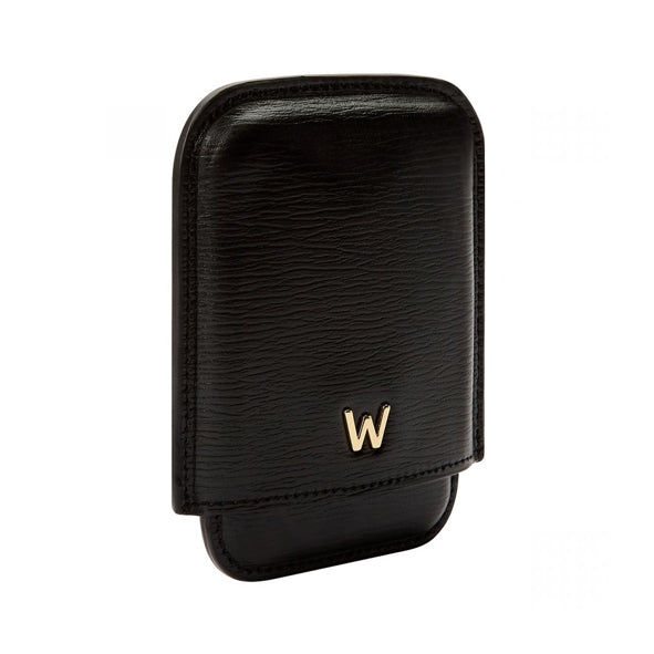 WOLF - Black 'W' Logo Molded Card Holder