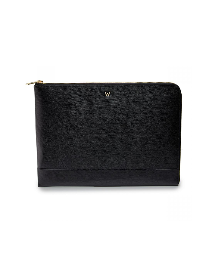 WOLF - Black 'W' Logo Laptop Sleeve Cover