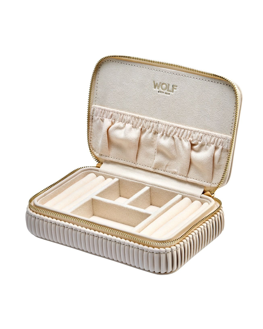 WOLF - Bella Bone Travel Zip Case