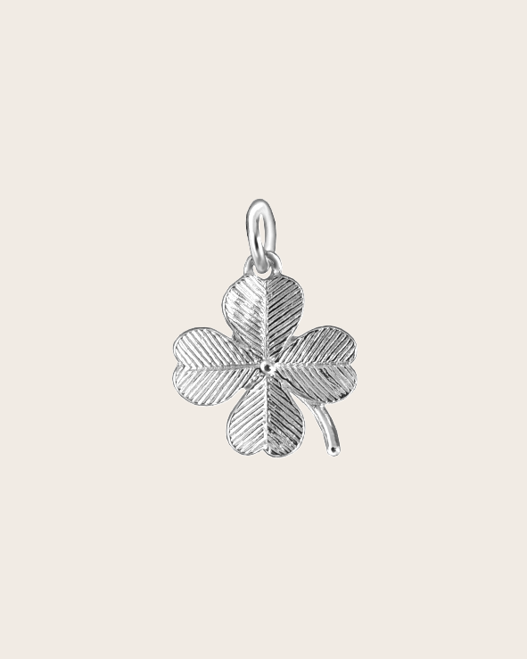 Sterling Silver Four Leaf Clover Charm