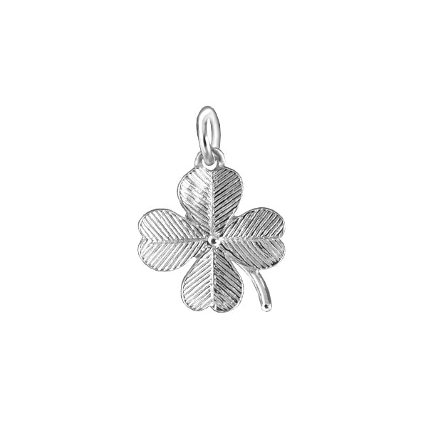 Sterling Silver Four Leaf Clover Charm