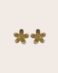 9ct Yellow Gold Mini Flower Studs
