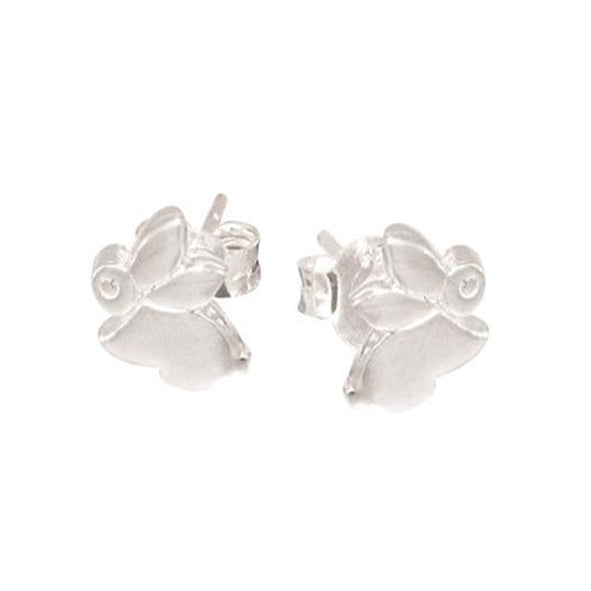 Sterling Silver Bunny Stud Earrings