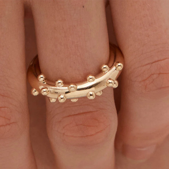 MEADOWLARK - Sterling Silver Anemone Ring