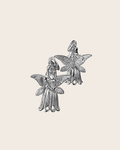 Sterling Silver Christmas Tree Fairy Charm