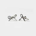 MEADOWLARK - Sterling Silver Small Bow Stud Earrings
