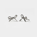 MEADOWLARK - Sterling Silver Small Bow Stud Earrings
