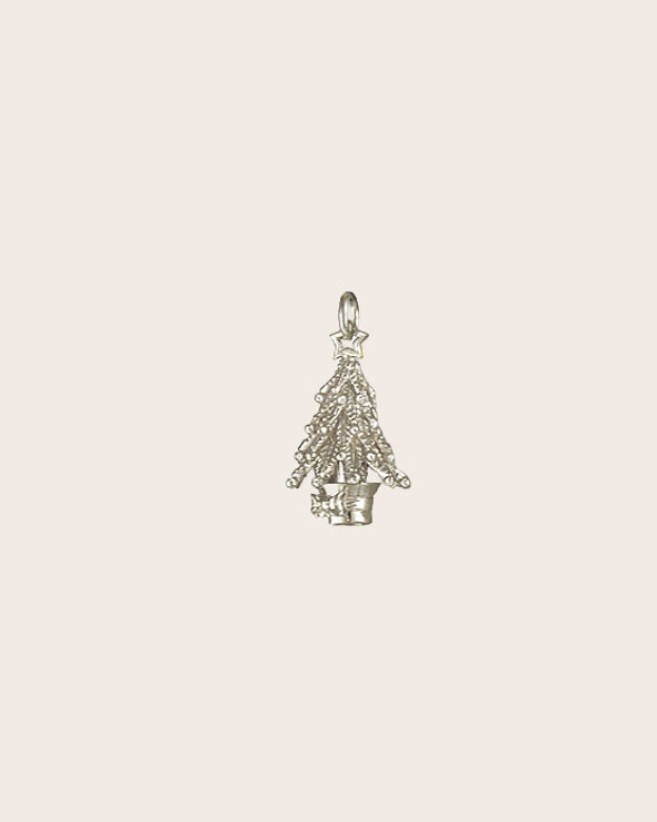 Sterling Silver Christmas Tree Charm