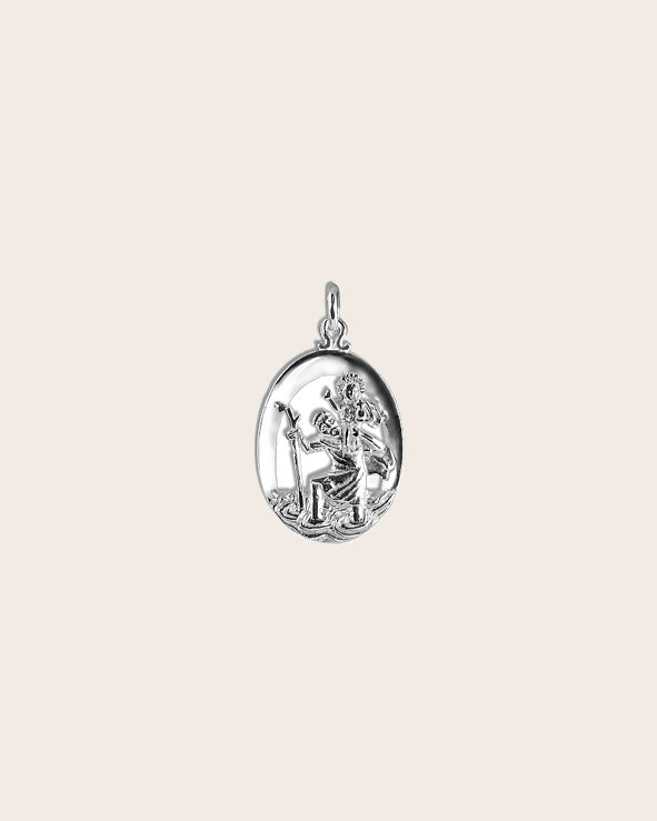 Sterling Silver Saint Christopher Charm
