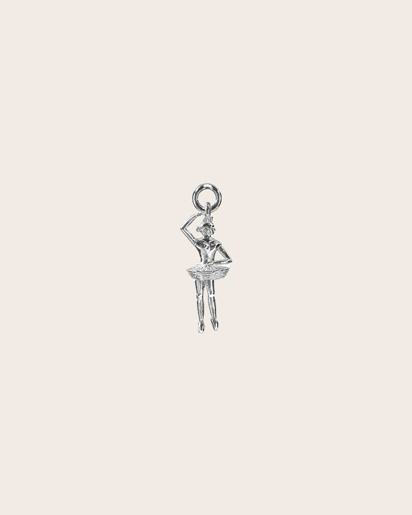 Sterling Silver Dancing Ballerina Charm