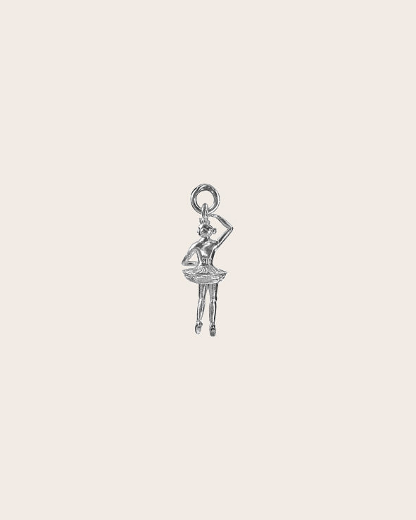 Sterling Silver Dancing Ballerina Charm