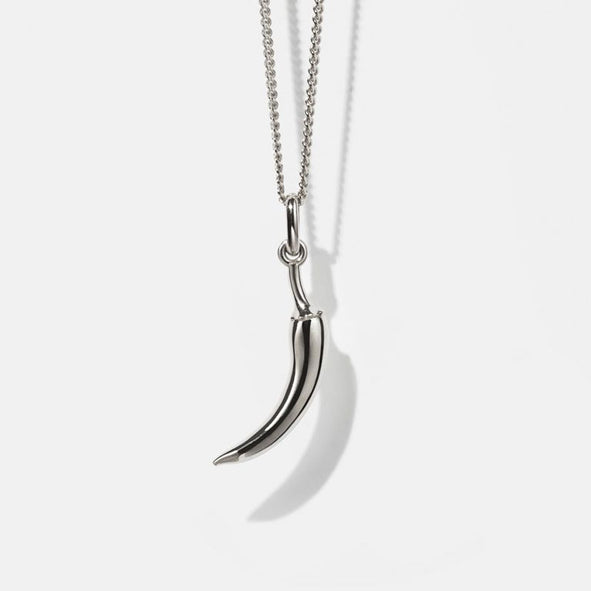 MEADOWLARK - Sterling Silver Chilli Charm Necklace