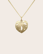 9ct Yellow Gold Kawakawa Pendant