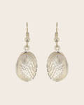 Sterling Silver Pepe Paua Drop Earrings