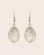 Sterling Silver Pepe Paua Drop Earrings