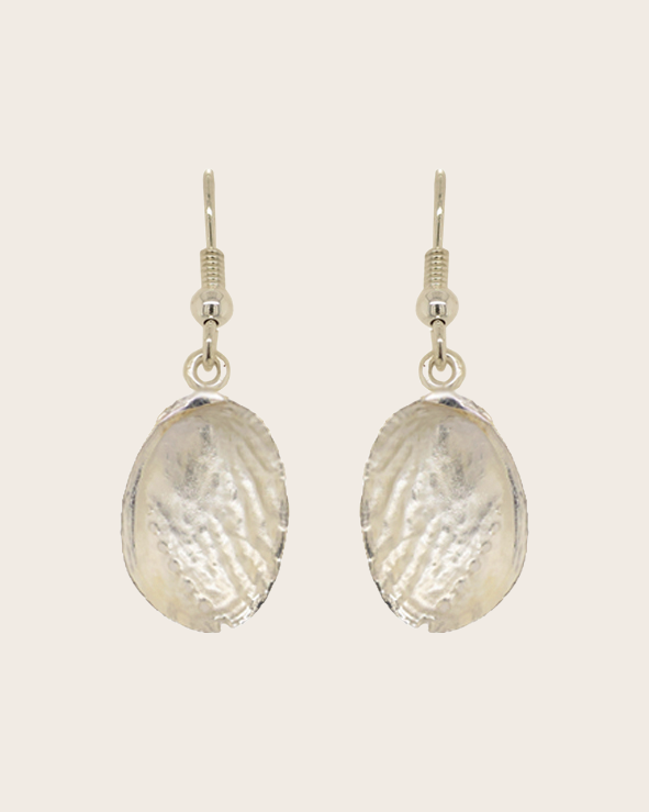 Sterling Silver Pepe Paua Drop Earrings