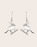 Sterling Silver Tui Drop Earrings