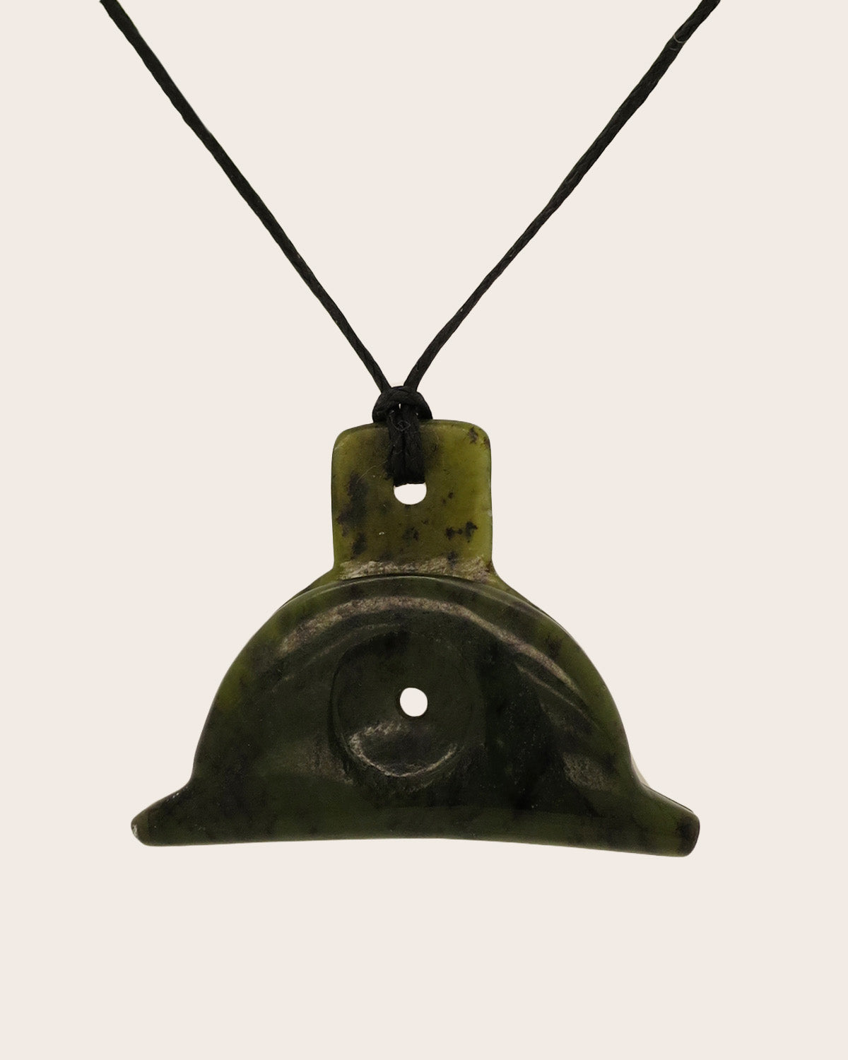 New Zealand Greenstone Shepherds Whistle Pendant