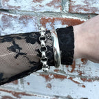 Sterling Silver 10mm Half Round Bangle