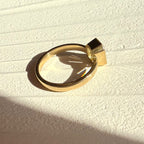 18ct Yellow Gold 1.75 carat Laboratory Grown Emerald Cut Diamond Ring