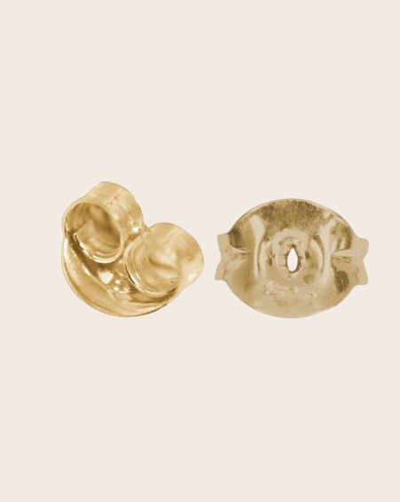 Sterling Silver 'Rolled Gold' Earring Scrolls - Pair