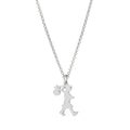 Karen Walker - Sterling Small Runaway Girl Necklace
