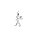 KAREN WALKER - Sterling Silver Mini Runaway Girl Charm