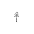 KAREN WALKER - Sterling Silver Mini Feather Arrow Charm