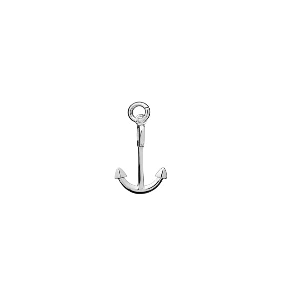 KAREN WALKER - Sterling Silver Mini Anchor Charm