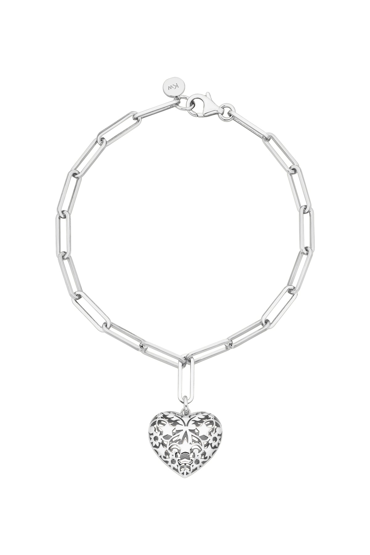 Karen Walker - Sterling Silver Heart Thrills Bracelet