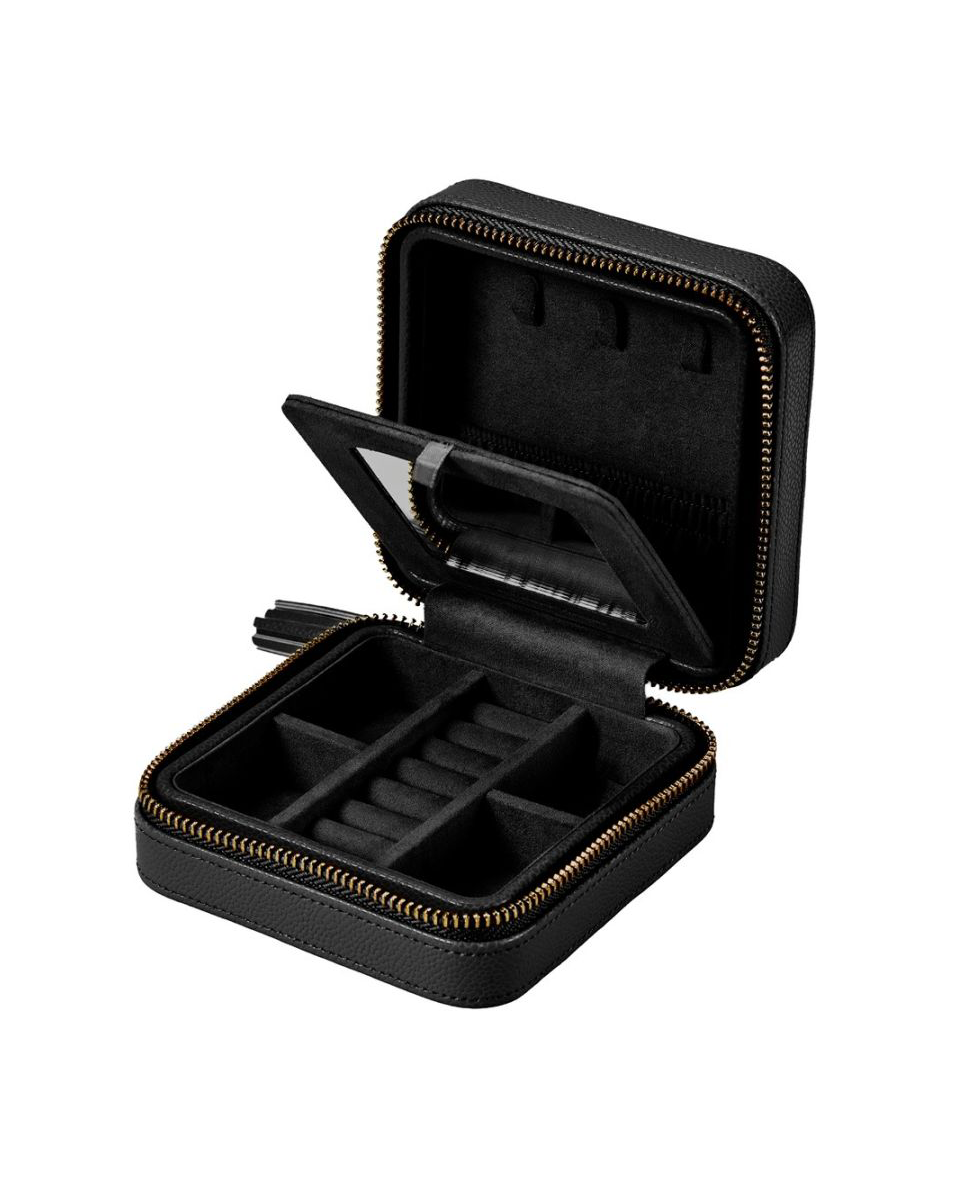 WOLF - Lauren Black Zip Travel Case