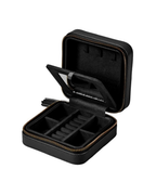 WOLF - Lauren Black Zip Travel Case