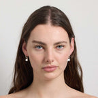 Meadowlark - Sterling Silver Locked Charm Earrings