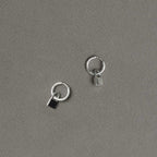Meadowlark - Sterling Silver Locked Charm Earrings