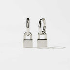 Meadowlark - Sterling Silver Locked Charm Earrings