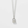 Meadowlark - Sterling Silver Locked Charm Necklace